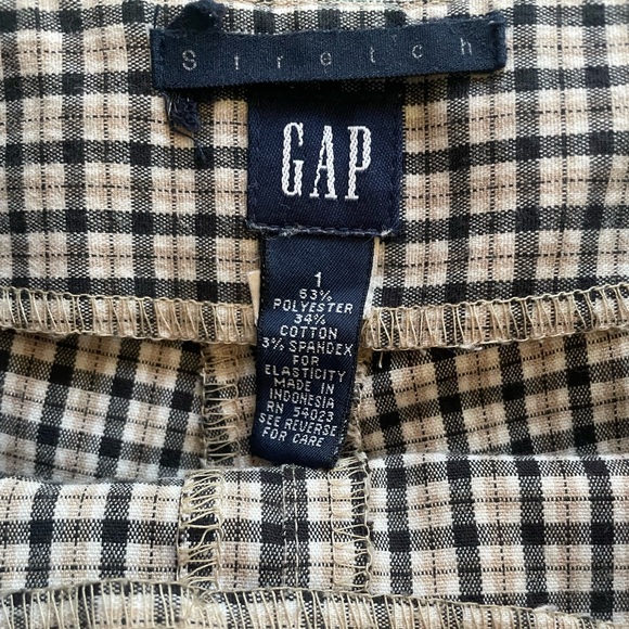 GAP Plaid 50s Inspired Women's Shorts - Picture 3 of 6